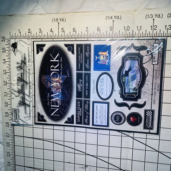 Scrapbooking Lot Book Stickers & ColorCore Card Stock 20 Colors Pack Sand NEW - Picture 10 of 10